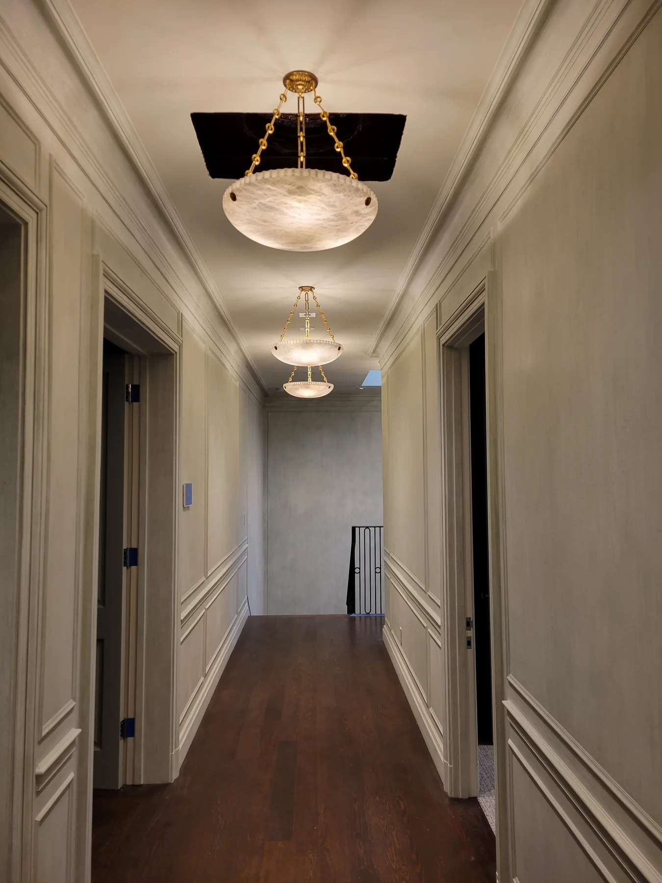 Hallway electrical finish